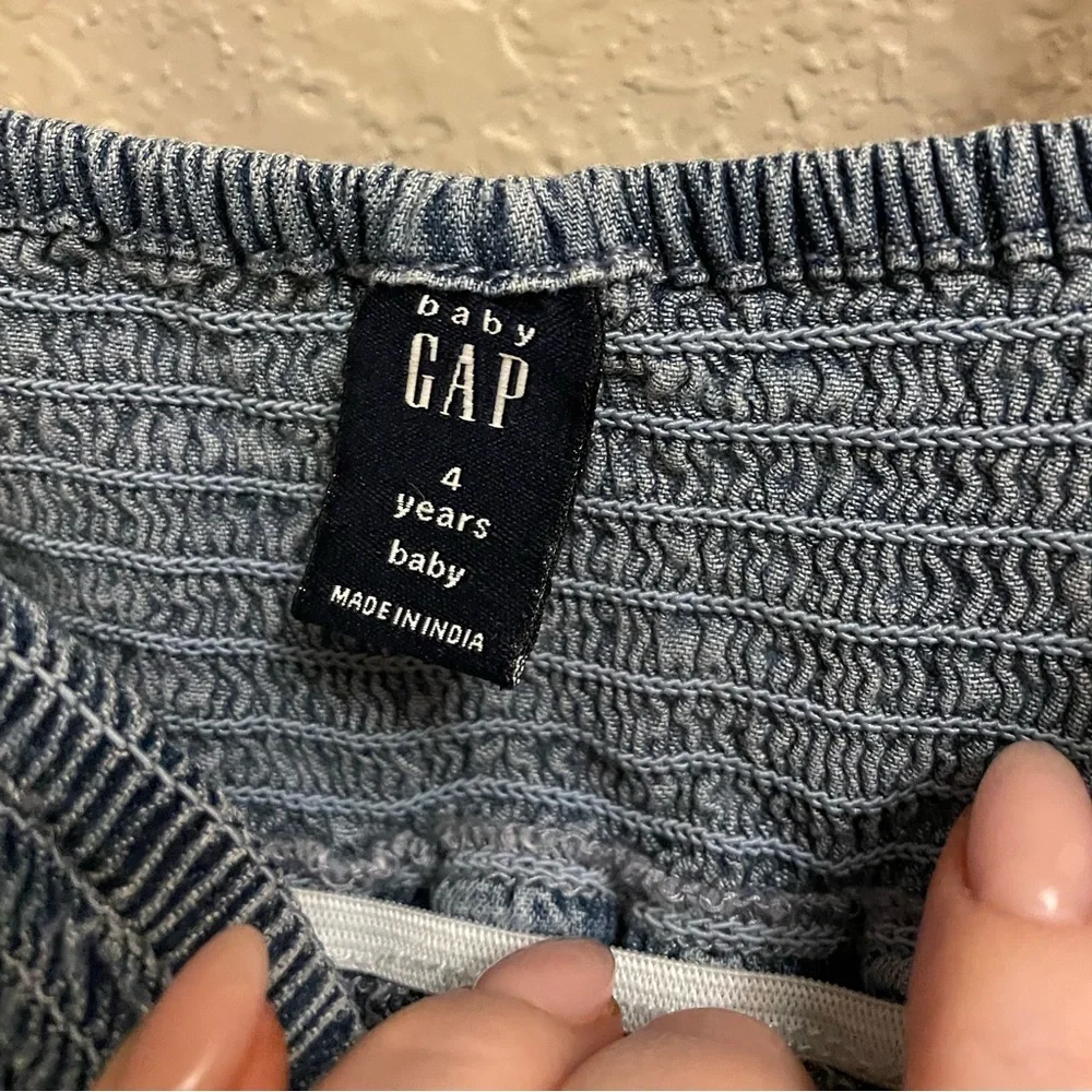 Baby gap denim twirl dress (4T)